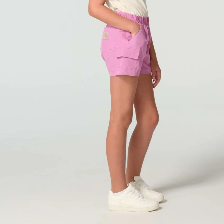 Mädchen-Shorts mit elastischem Bund aus Rugged Flex®-Gewebe im Camouflage-Muster (Kinder/Jugend)