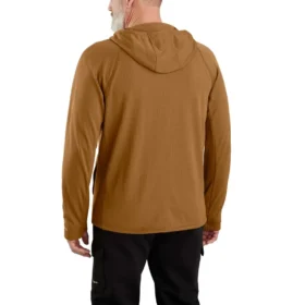 Men’s Force Hoodie mit Reissverschluss, Fleecefutter und feuchtigkeitsableitender Funktion