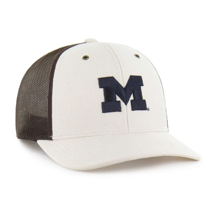 Michigan Wolverines '47 Ungefärbte Trucker-Kappe