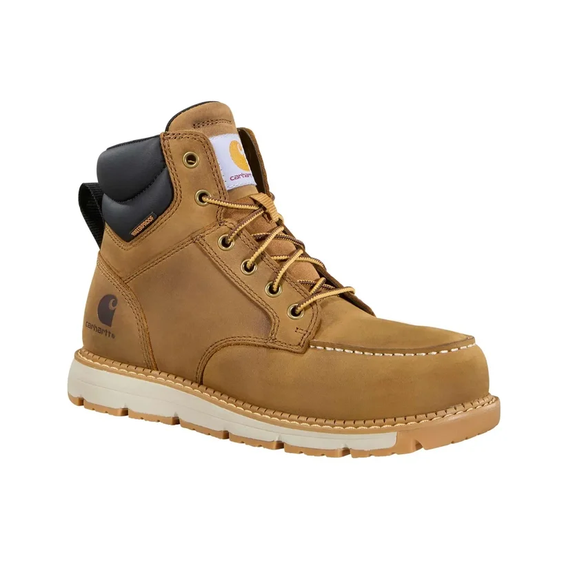 Millbrook 6" wasserdichter Arbeitsstiefel für Damen mit Nano-Zehenkappe und Keilabsatz