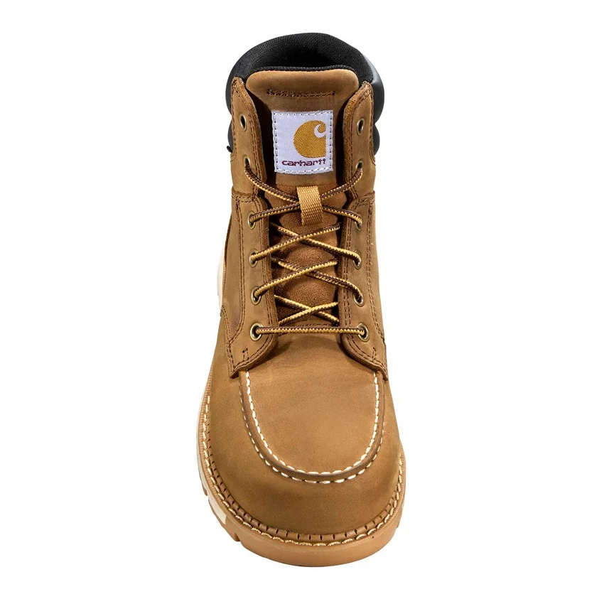 Millbrook 6" wasserdichter Arbeitsstiefel für Damen mit Nano-Zehenkappe und Keilabsatz