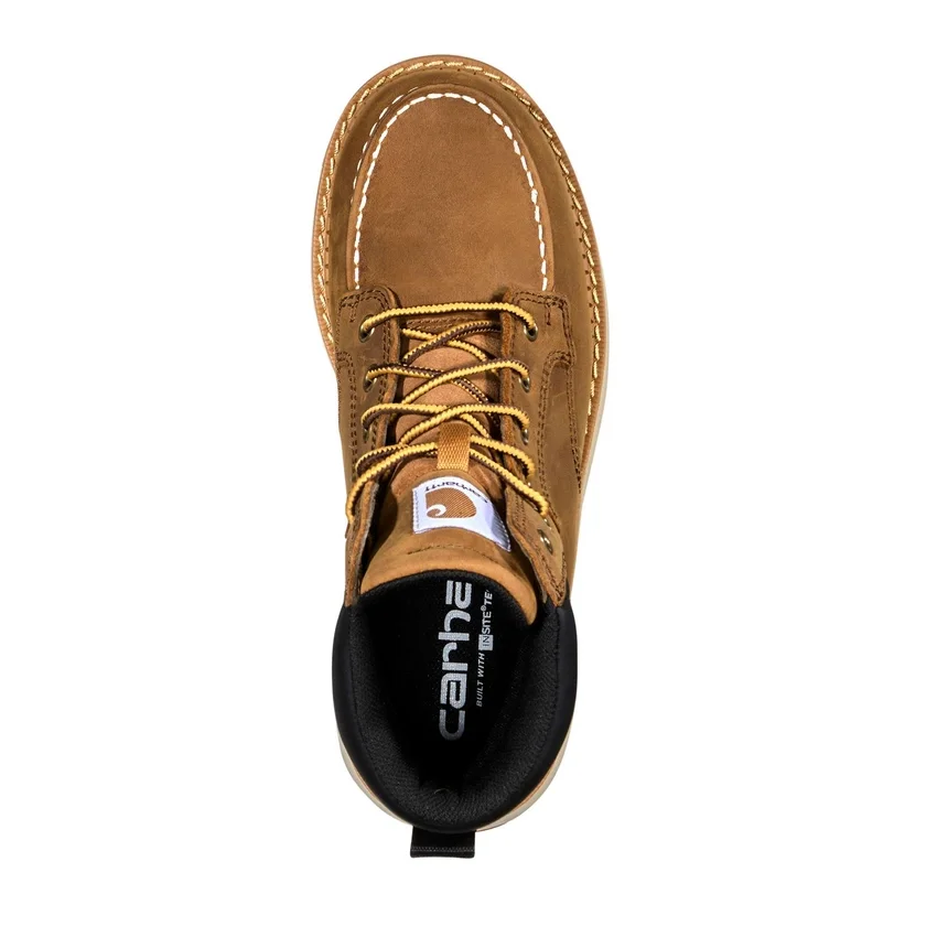 Millbrook 6" wasserdichter Arbeitsstiefel für Damen mit Nano-Zehenkappe und Keilabsatz