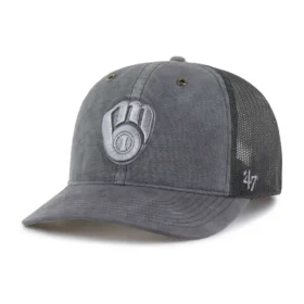 Milwaukee Brewers '47 Dyed Trucker, lockere Passform