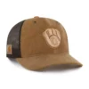 Milwaukee Brewers '47 Dyed Trucker, lockere Passform