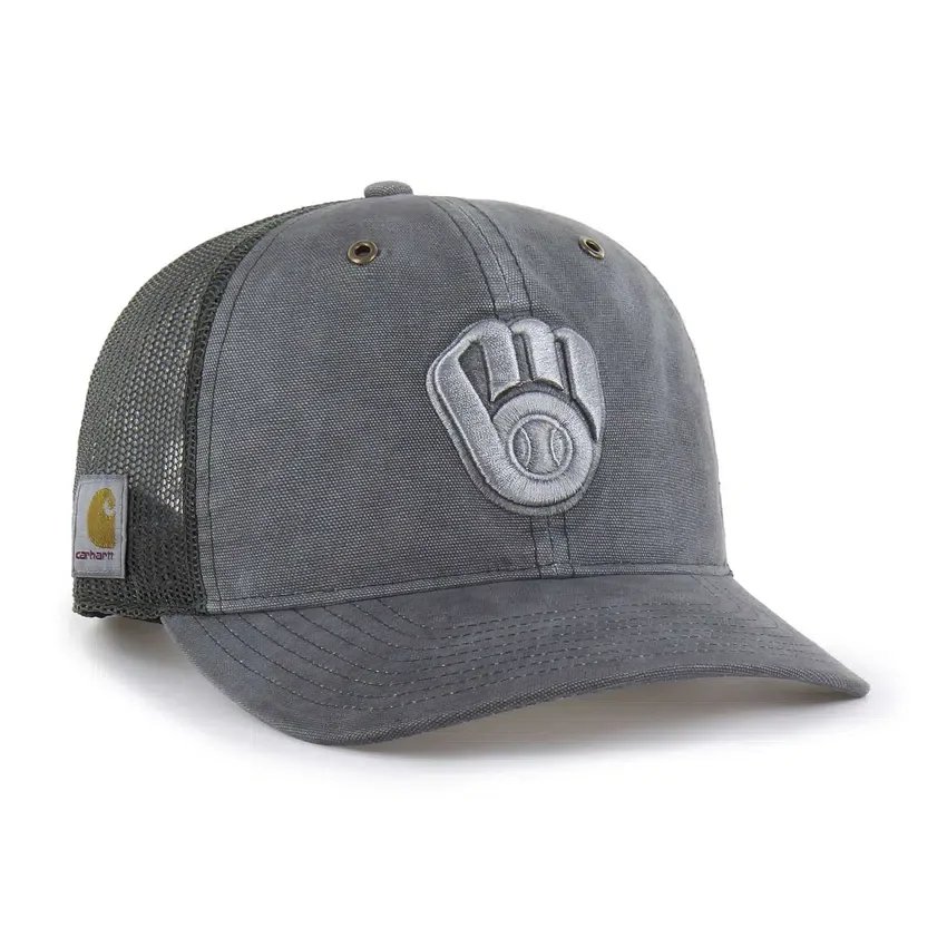 Milwaukee Brewers '47 Dyed Trucker, lockere Passform
