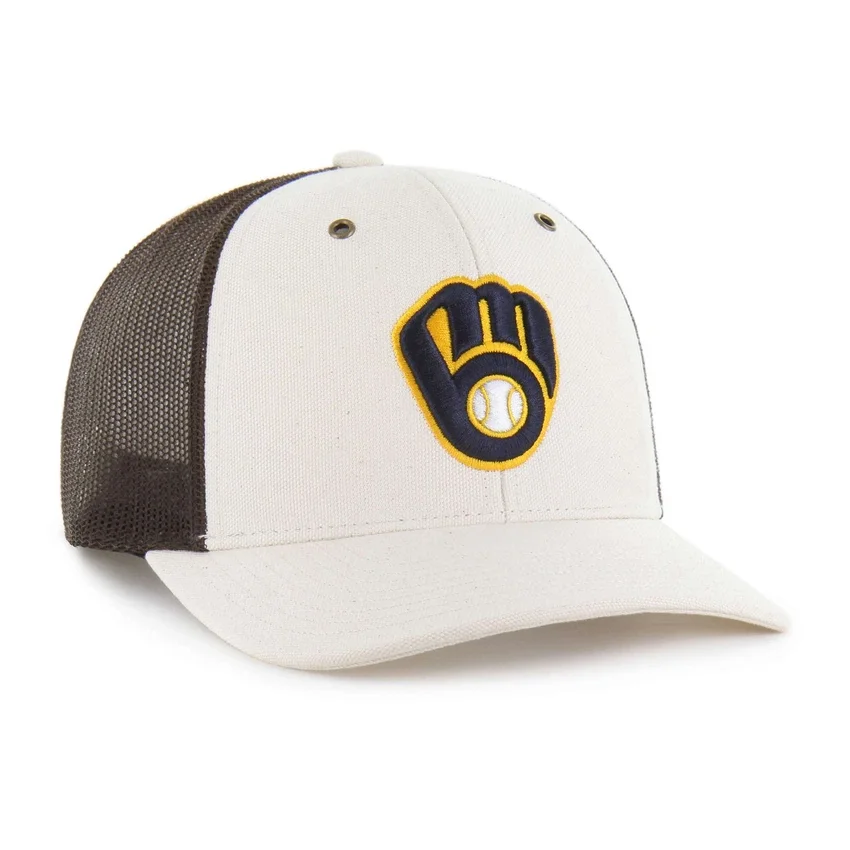 Milwaukee Brewers '47 Ungefärbte Trucker-Kappe