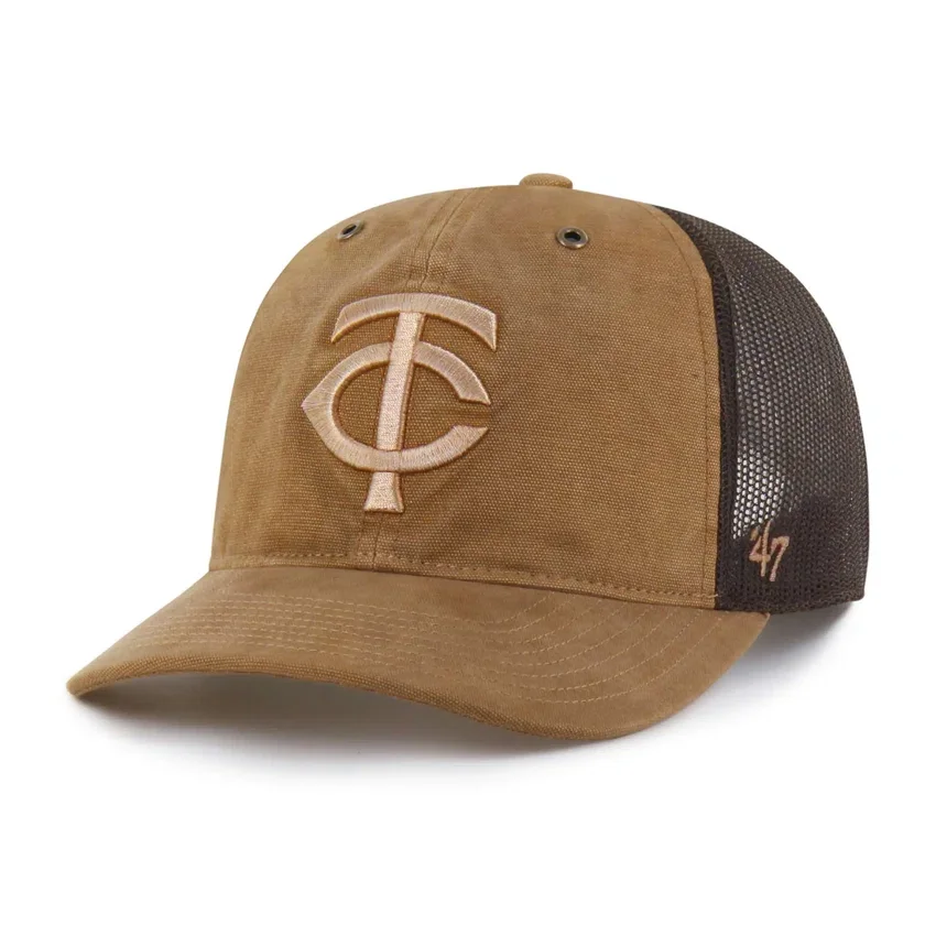 Minnesota Twins '47 Dyed Trucker, lockere Passform