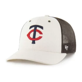 Minnesota Twins '47 Ungefärbte Trucker-Kappe