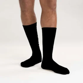 Mittelgewichtige Baumwoll-Tencel™-Logo-Crew-Socken, 3er-Pack