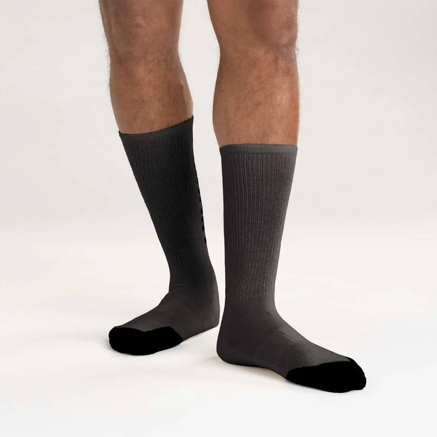 Mittelgewichtige Baumwoll-Tencel™-Logo-Crew-Socken, 3er-Pack