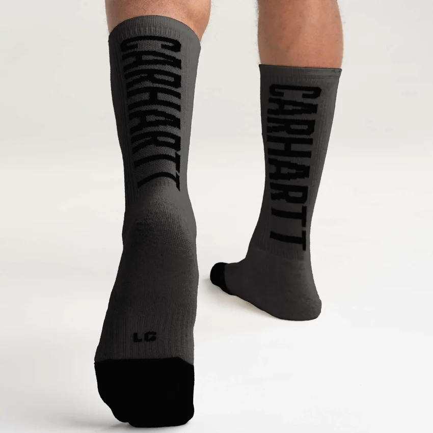 Mittelgewichtige Baumwoll-Tencel™-Logo-Crew-Socken, 3er-Pack