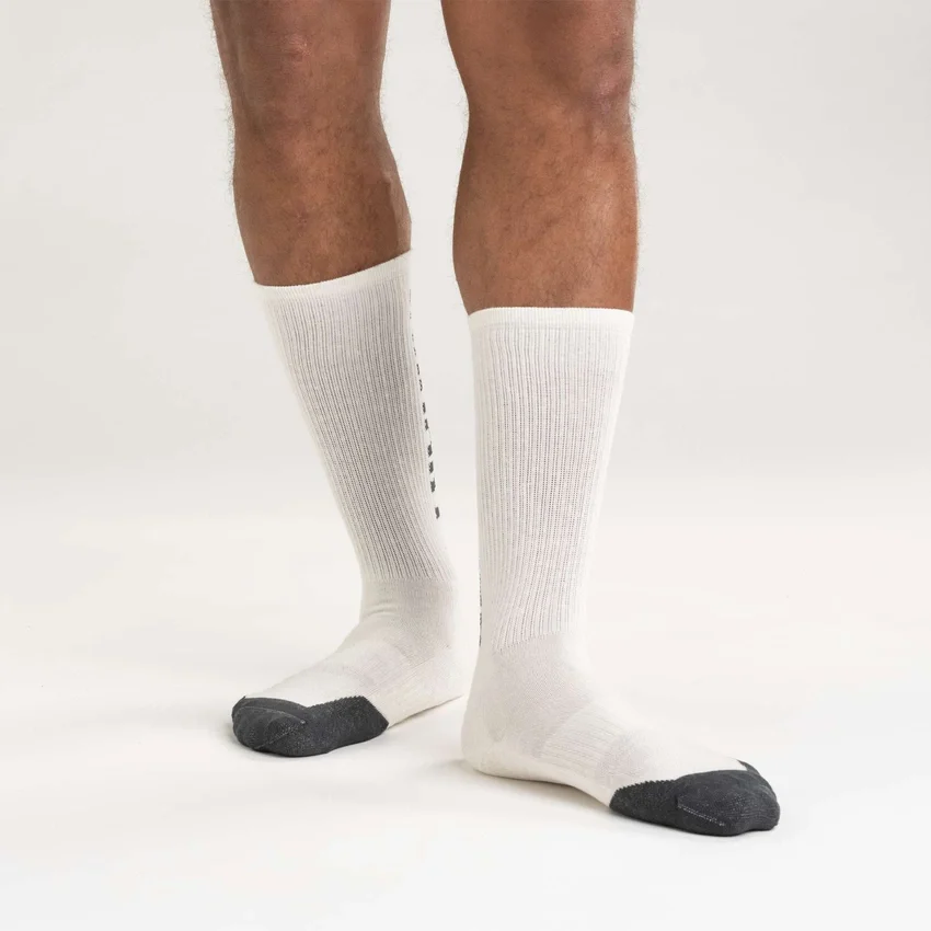 Mittelgewichtige Baumwoll-Tencel™-Logo-Crew-Socken, 3er-Pack