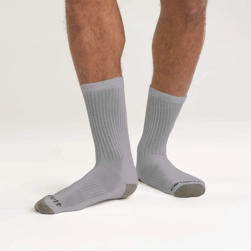 Mittelstarke Crew-Socken, 6er-Pack