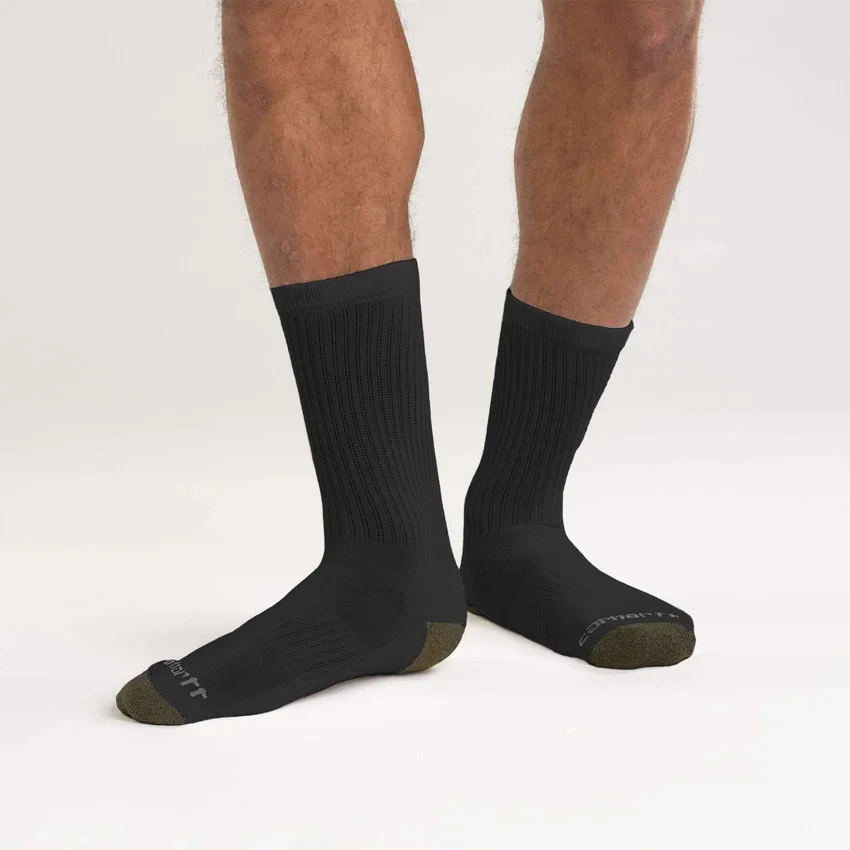 Mittelstarke Crew-Socken, 6er-Pack