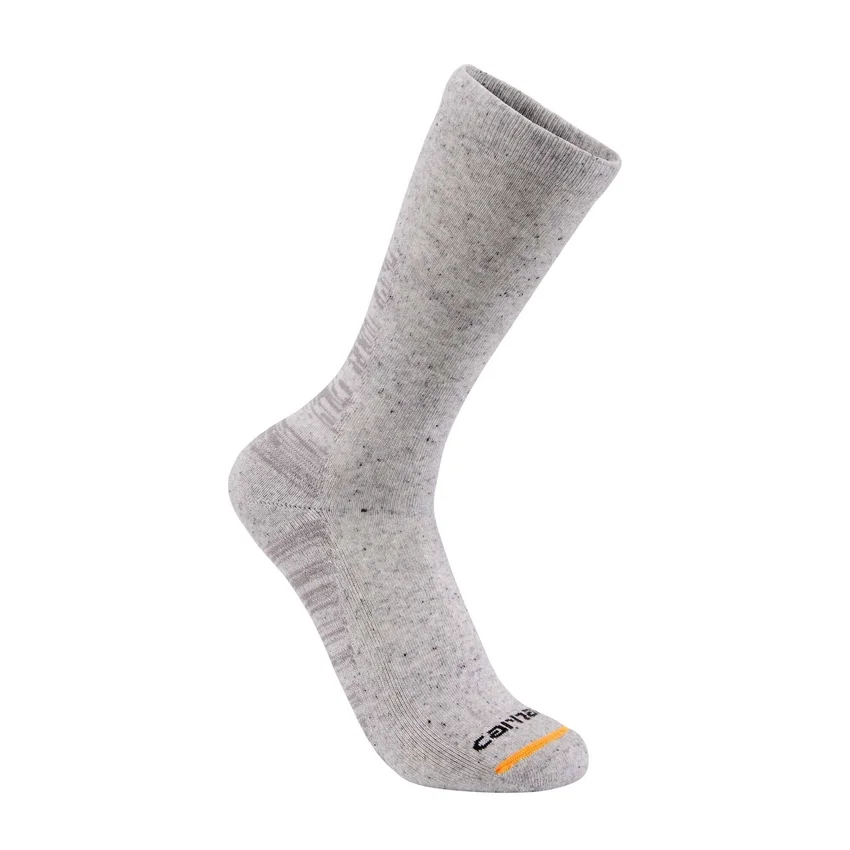 Mittelstarke Crew-Socken aus einer Synthetik-Baumwoll-Mischung, 3er-Pack