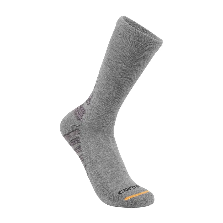 Mittelstarke Crew-Socken aus einer Synthetik-Baumwoll-Mischung, 3er-Pack