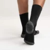 Mittelstarke Crew-Socken aus einer Synthetik-Woll-Mischung, 2er-Pack