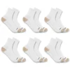 Mittelstarke Viertel-Socken, 6er-Pack