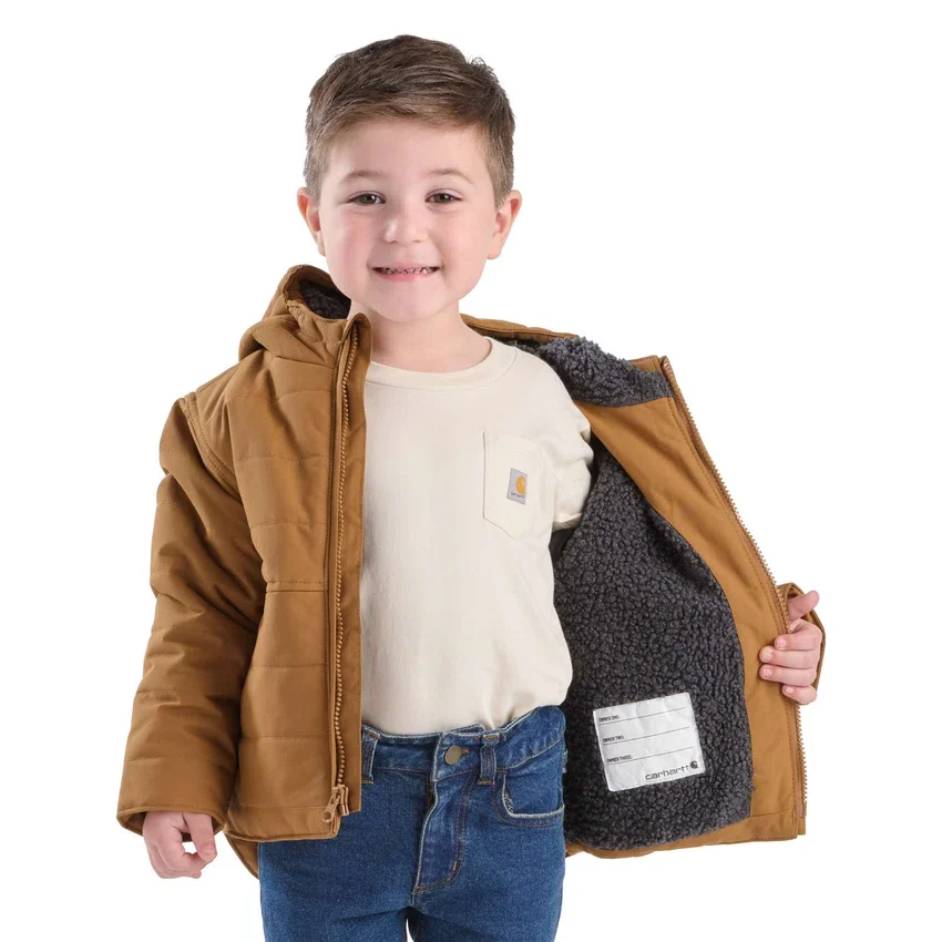 Montana-Kapuzenjacke für Kinder (Babys/Kleinkinder), gefüttert