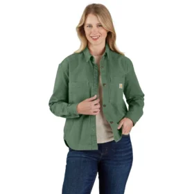 Montana Rugged Flex® Overshirt für Damen, lockere Passform, schweres Entengewebe