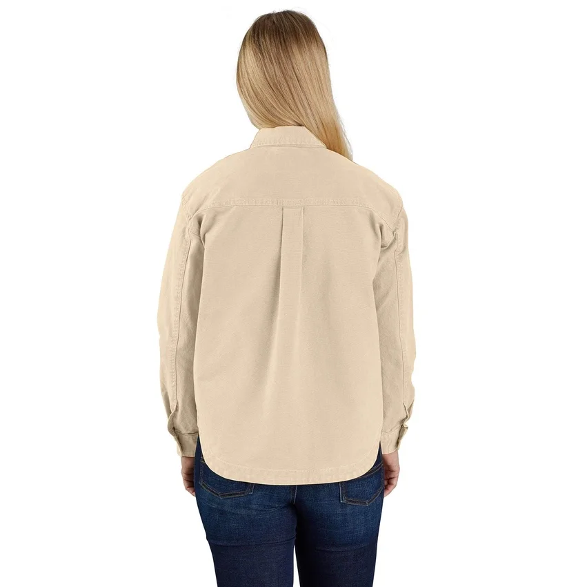 Montana Rugged Flex® Overshirt für Damen, lockere Passform, schweres Entengewebe