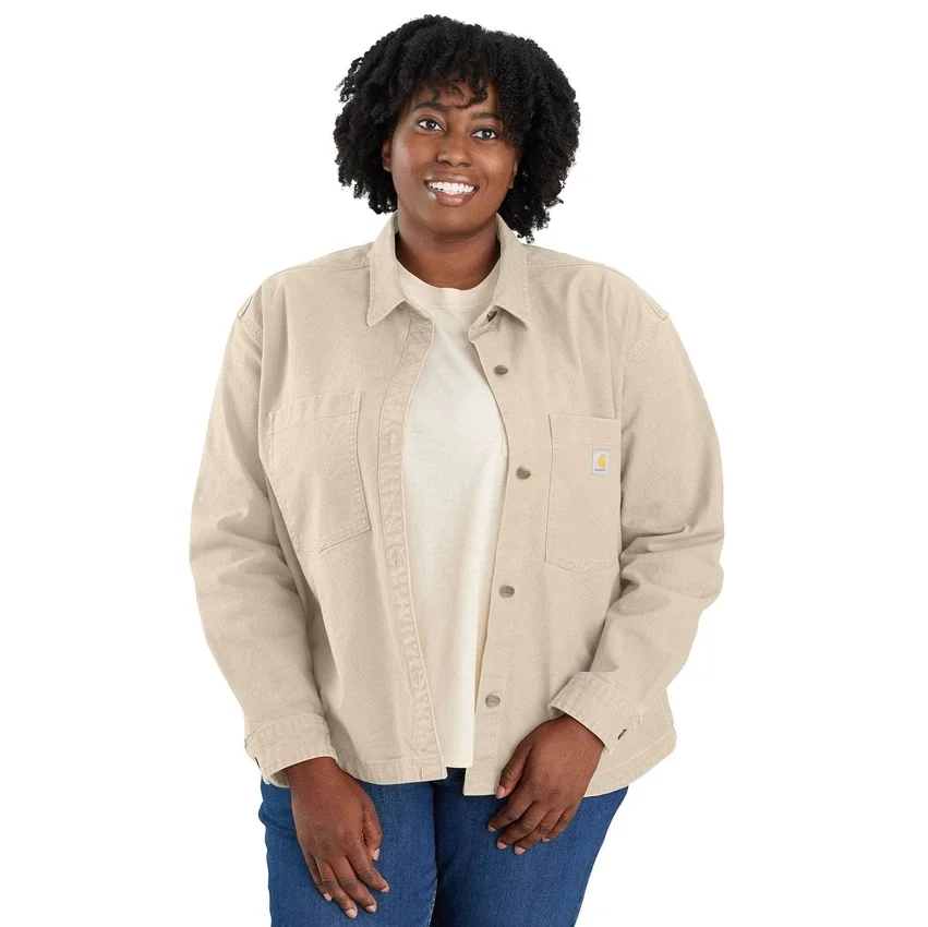 Montana Rugged Flex® Overshirt für Damen, lockere Passform, schweres Entengewebe