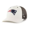 New England Patriots '47 Ungefärbte Trucker-Kappe, lockere Passform