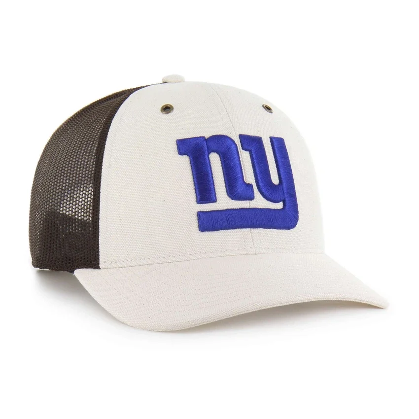 New York Giants '47 Ungefärbte Trucker-Kappe, lockere Passform