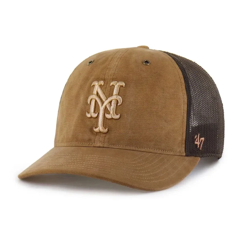 New York Mets '47 Dyed Trucker, lockere Passform