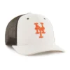 New York Mets '47 Ungefärbte Trucker-Kappe