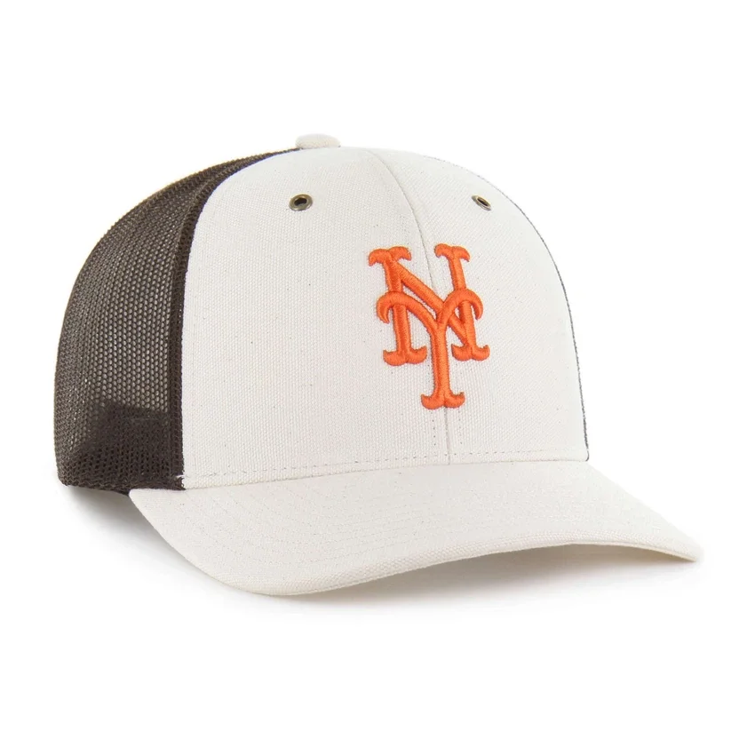 New York Mets '47 Ungefärbte Trucker-Kappe