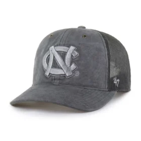 North Carolina Tar Heels Unc '47 gefärbte Trucker-Kappe, lockere Passform