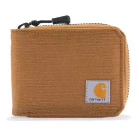 Nylon-Duck-Brieftasche mit Reissverschluss