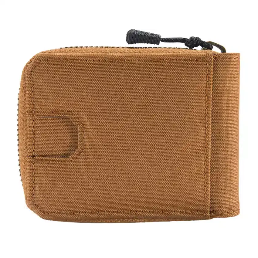Nylon-Duck-Brieftasche mit Reissverschluss
