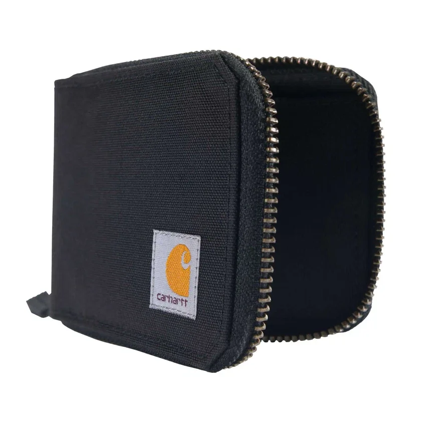 Nylon-Duck-Brieftasche mit Reissverschluss
