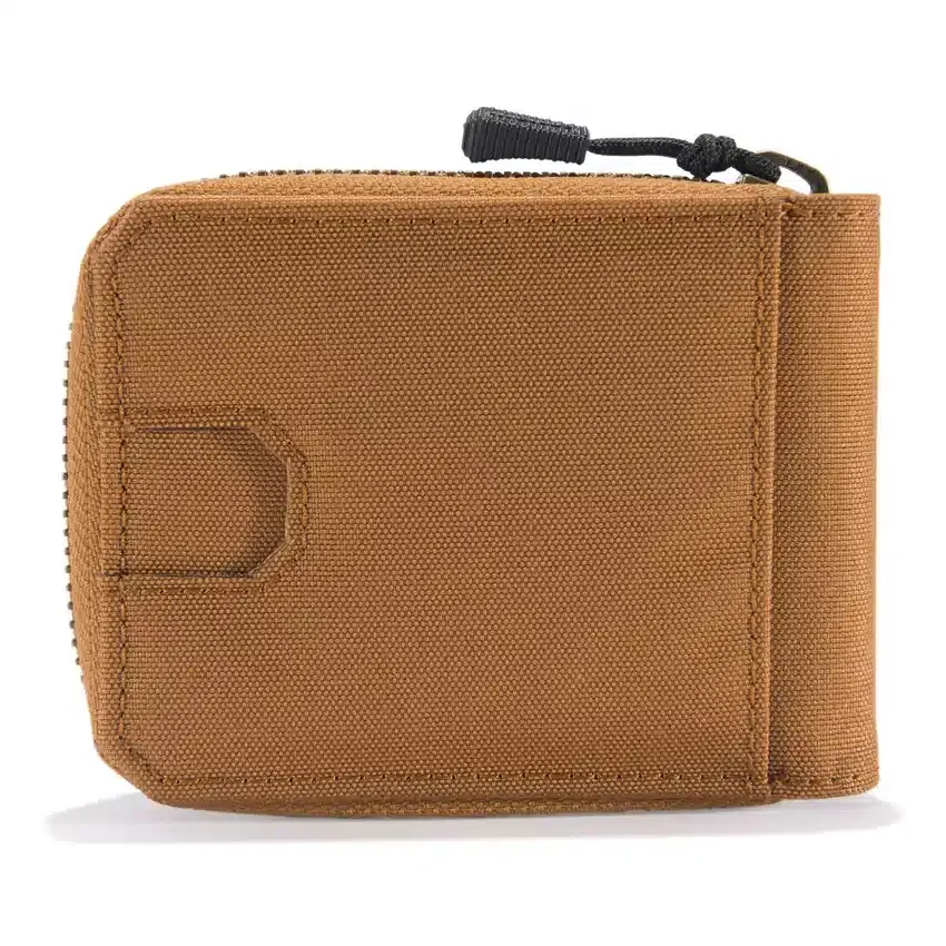Nylon-Duck-Brieftasche mit Reissverschluss