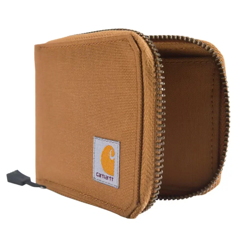 Nylon-Duck-Brieftasche mit Reissverschluss