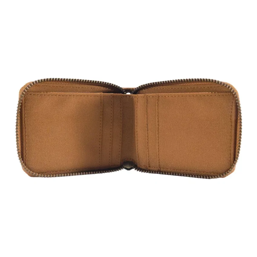 Nylon-Duck-Brieftasche mit Reissverschluss