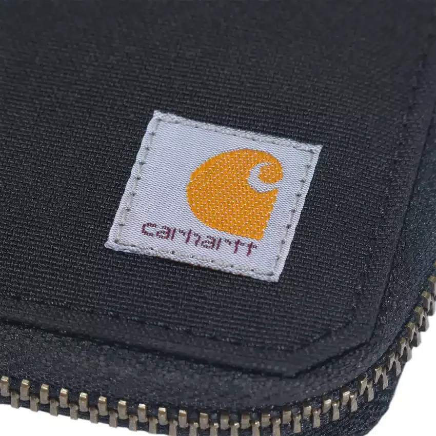 Nylon-Duck-Brieftasche mit Reissverschluss