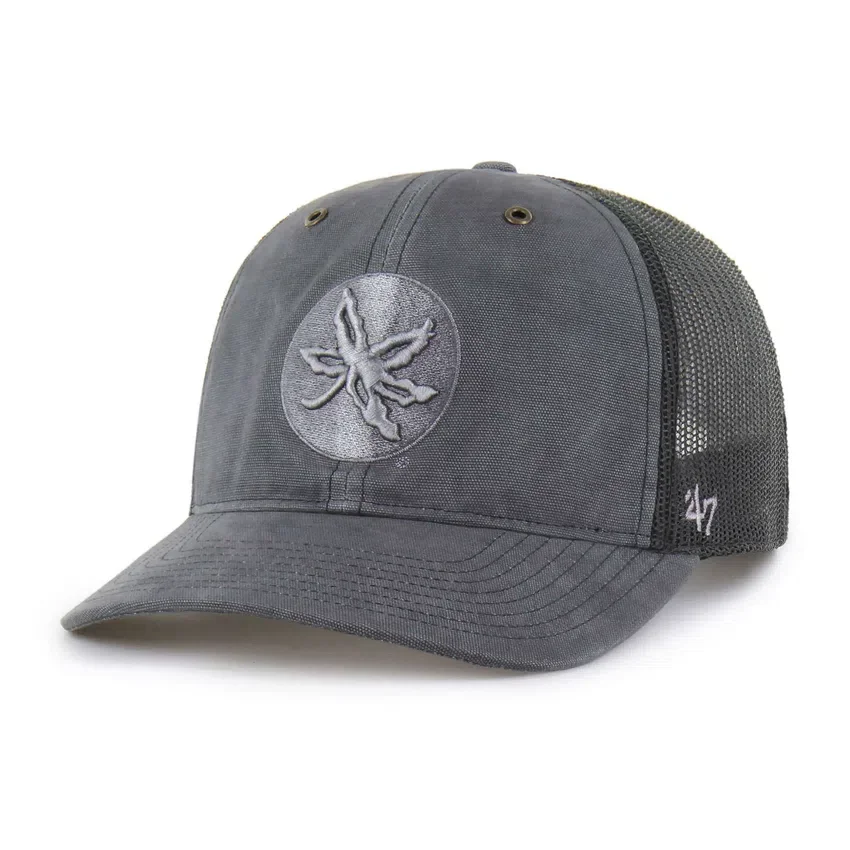 Ohio State Buckeyes '47 Dyed Trucker, lockere Passform
