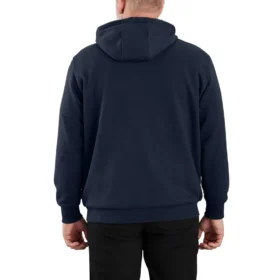 Paxton Herren-Hoodie mit durchgehendem Reissverschluss, wasserabweisend und mit Thermofutter – carhartt Rain Defender Hoodies
