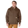Paxton Herren-Hoodie mit Viertelreissverschluss, wasserabweisend, schweres Gewebe – carhartt Rain Defender Hoodies