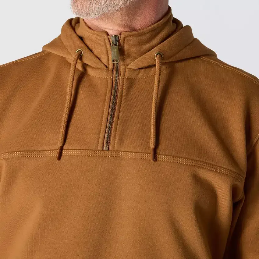 Paxton Herren-Hoodie mit Viertelreissverschluss, wasserabweisend, schweres Gewebe – carhartt Rain Defender Hoodies