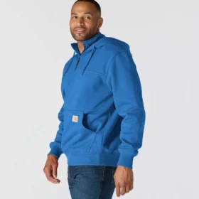 Paxton Herren-Hoodie mit Viertelreissverschluss, wasserabweisend, schweres Gewebe – carhartt Rain Defender Hoodies
