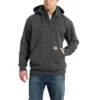 Paxton Herren-Hoodie mit Viertelreissverschluss, wasserabweisend, schweres Gewebe – carhartt Rain Defender Hoodies