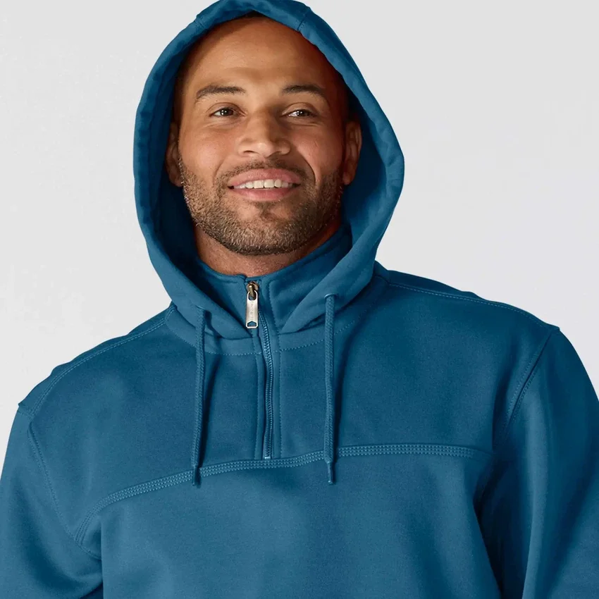 Paxton Herren-Hoodie mit Viertelreissverschluss, wasserabweisend, schweres Gewebe – carhartt Rain Defender Hoodies
