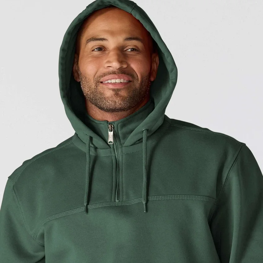 Paxton Herren-Hoodie mit Viertelreissverschluss, wasserabweisend, schweres Gewebe – carhartt Rain Defender Hoodies