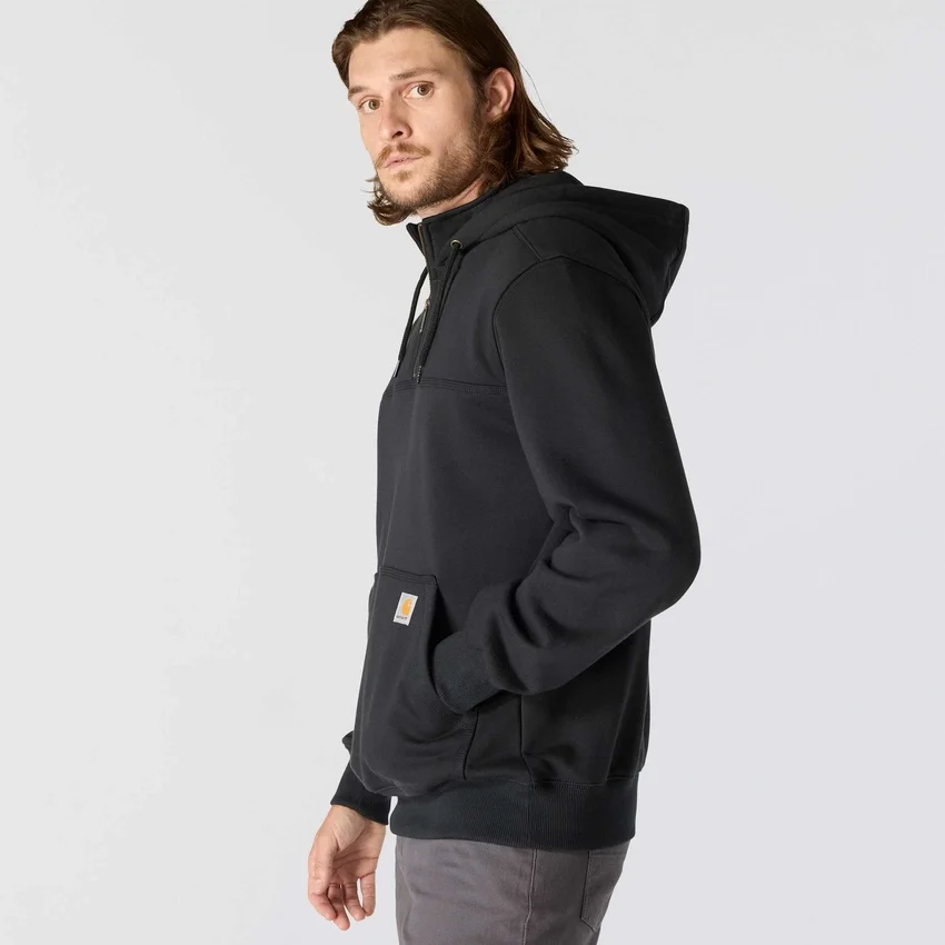 Paxton Herren-Hoodie mit Viertelreissverschluss, wasserabweisend, schweres Gewebe – carhartt Rain Defender Hoodies