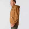 Paxton Herren-Hoodie mit Viertelreissverschluss, wasserabweisend, schweres Gewebe – carhartt Rain Defender Hoodies