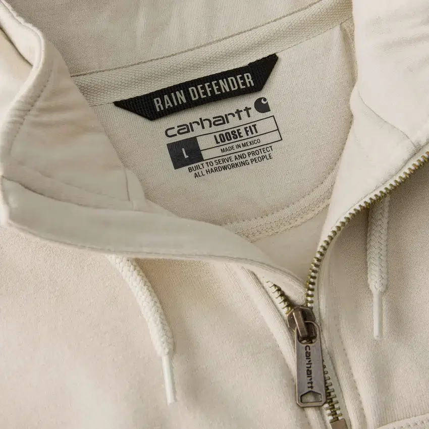 Paxton Herren-Hoodie mit Viertelreissverschluss, wasserabweisend, schweres Gewebe – carhartt Rain Defender Hoodies